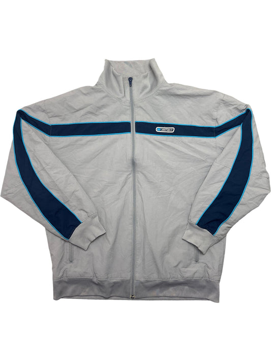 Vintage Grey Nike Track Jacket Y2K (S)