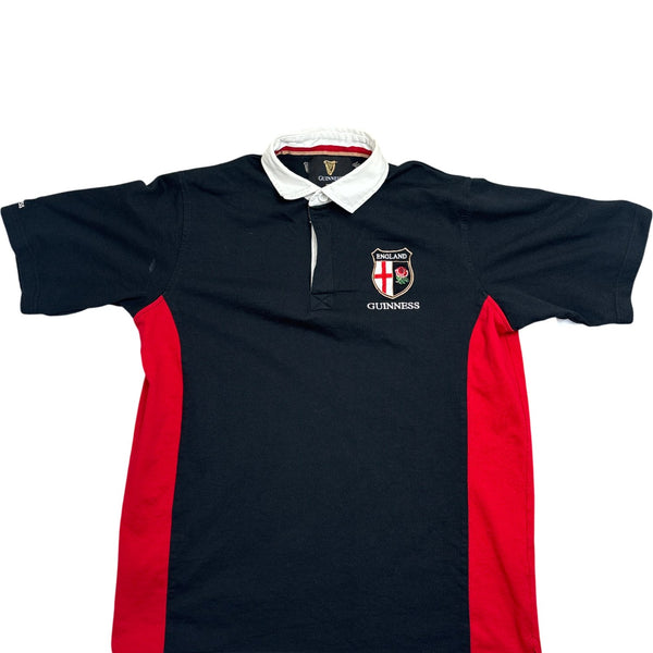 Vintage Black England Guinness Rugby Shirt (M)