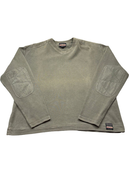 Vintage Green Marlboro Classic Utility Sweater (S)