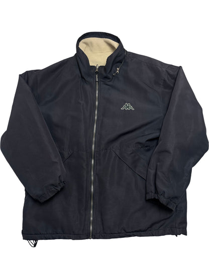 Vintage Beige Kappa Fleece Jacket 90s (L)