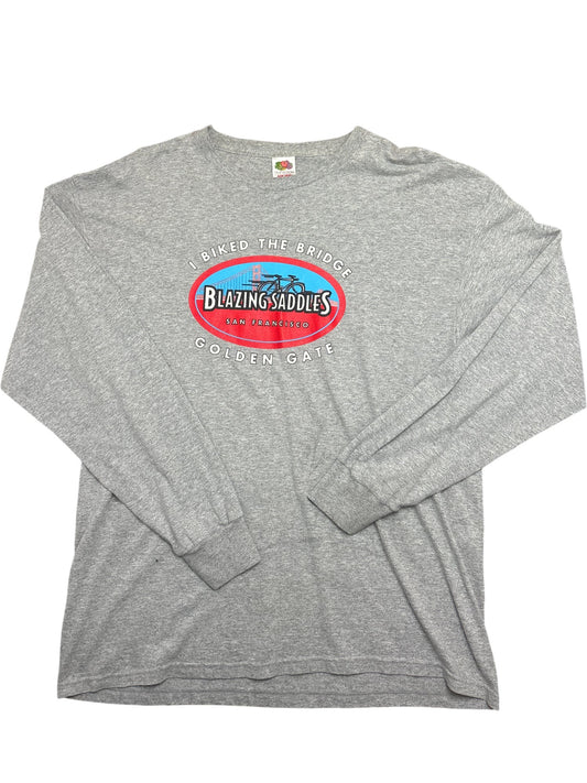 Vintage Grey Blazing Saddles T-Shirt (XL)