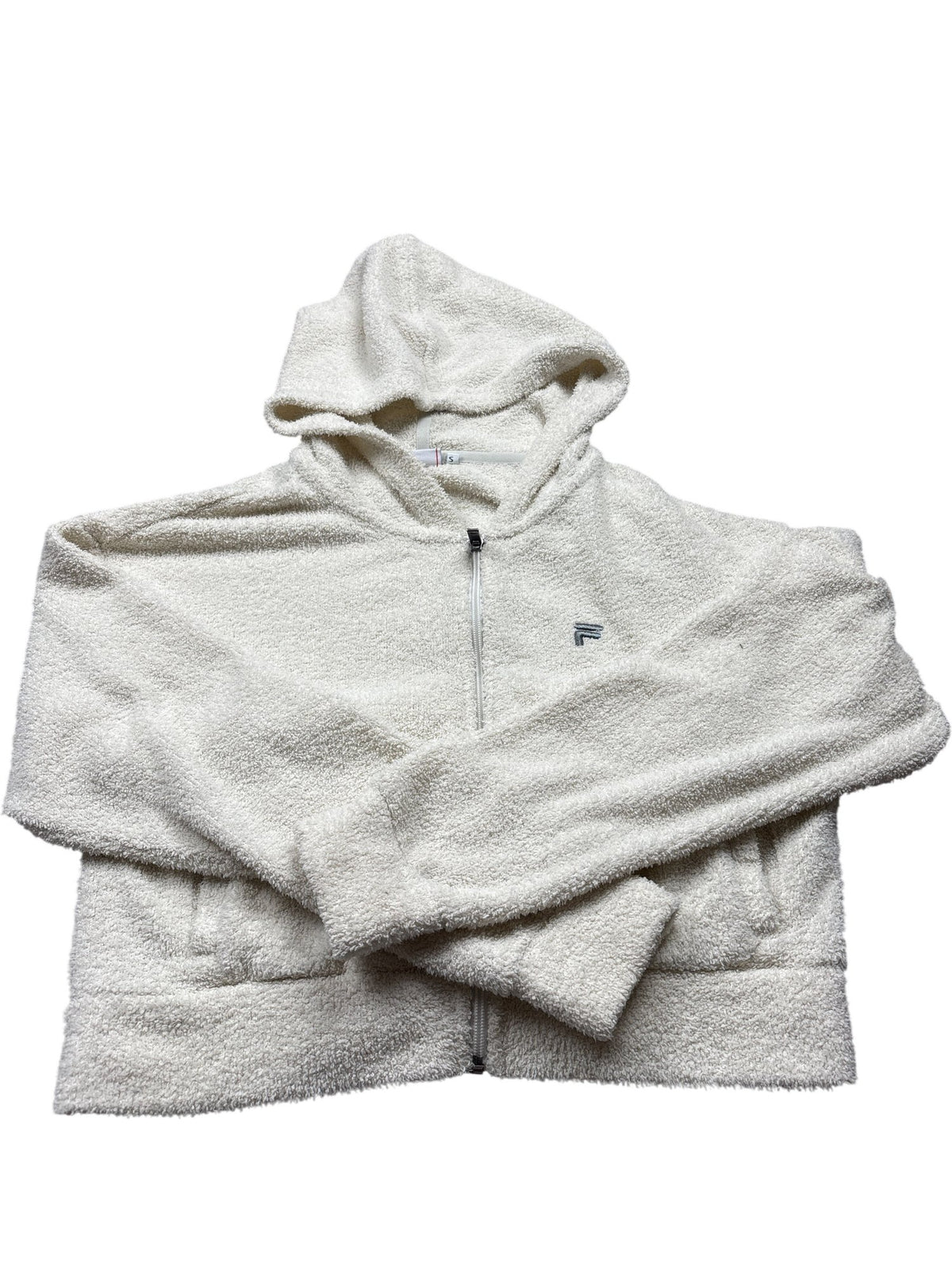 Vintage White Fila Women's Fleece (XS)