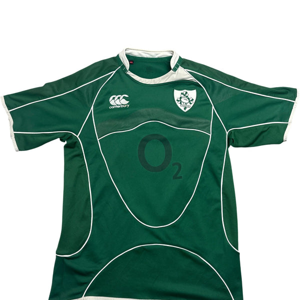 Vintage Green Canterbury Rugby Jersey Ireland 2000s (L)