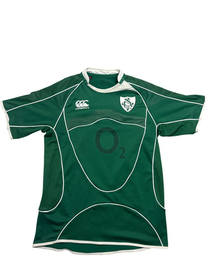 Vintage Green Canterbury Rugby Jersey Ireland 2000s (L)