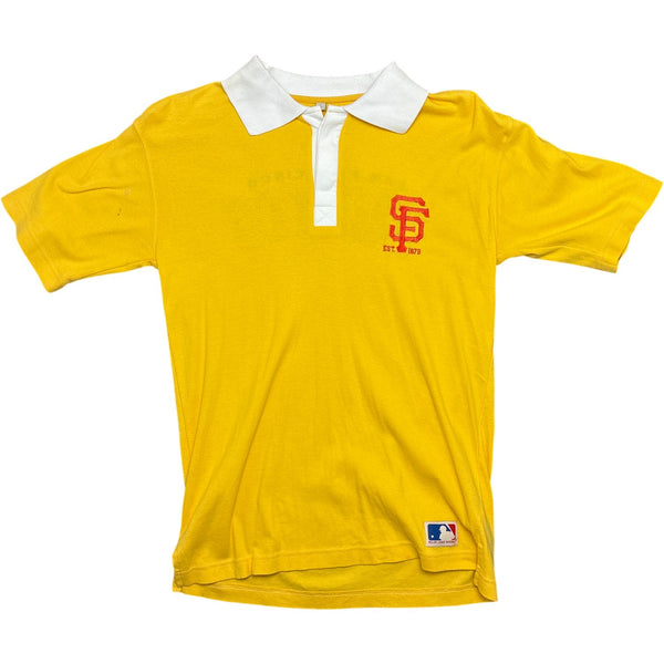 Vintage Yellow Whack Vintage Polo Giants 70s (L)