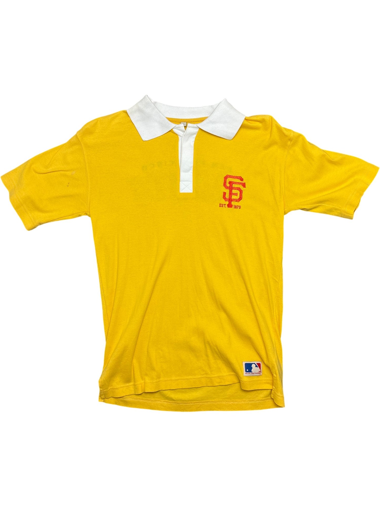 Vintage Yellow Whack Vintage Polo Giants 70s (L)