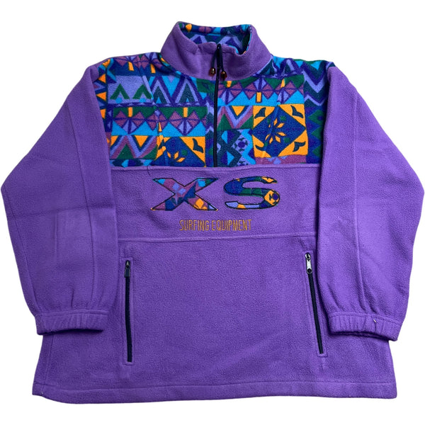 Vintage Purple Gulliver Fleece Wear Surfing Equipment (L)