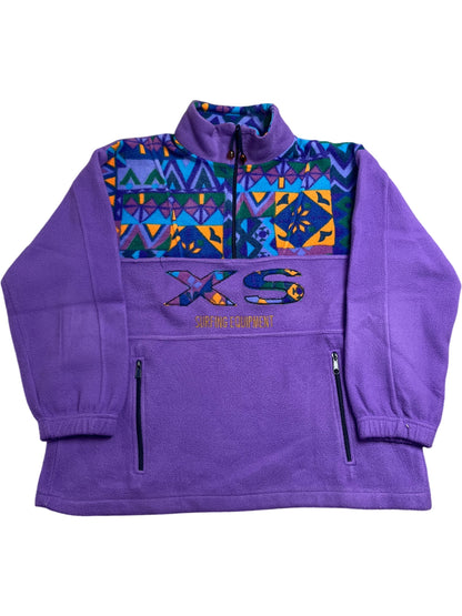 Vintage Purple Gulliver Fleece Wear Surfing Equipment (L)
