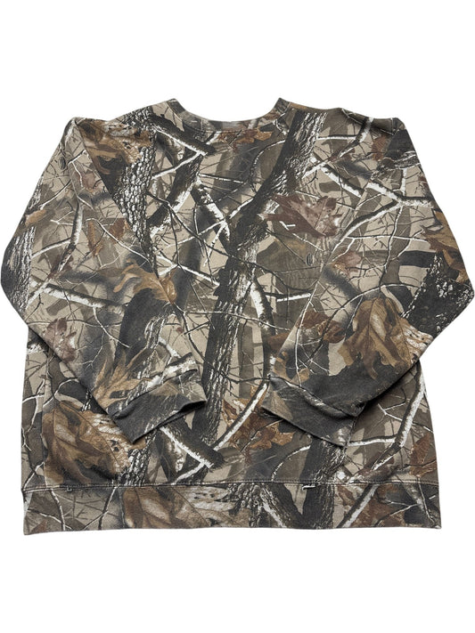Vintage Camo Sweatshirt 90s (XXL)