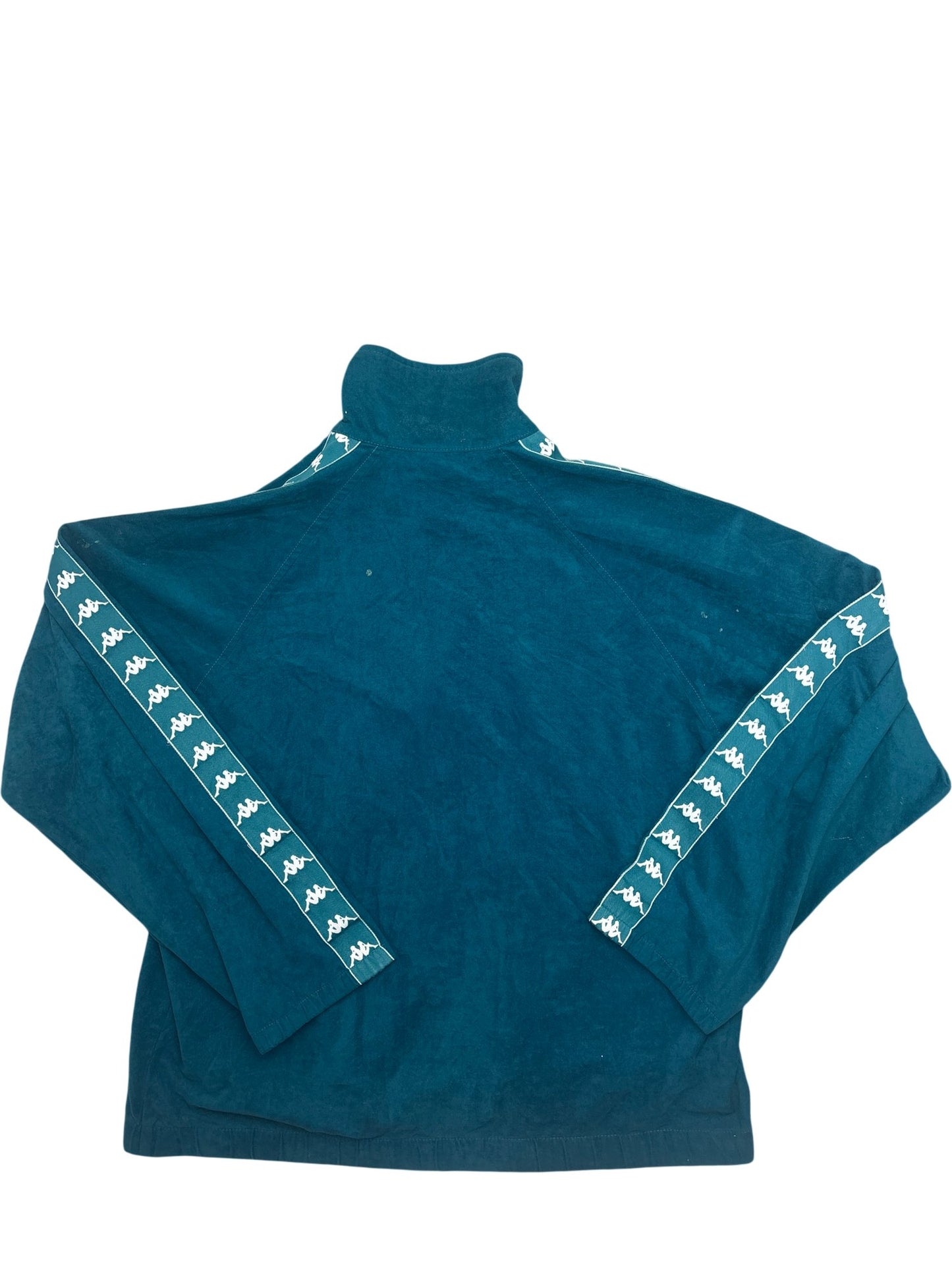 Vintage Blue Kappa Fleece Jacket 90s (XL)