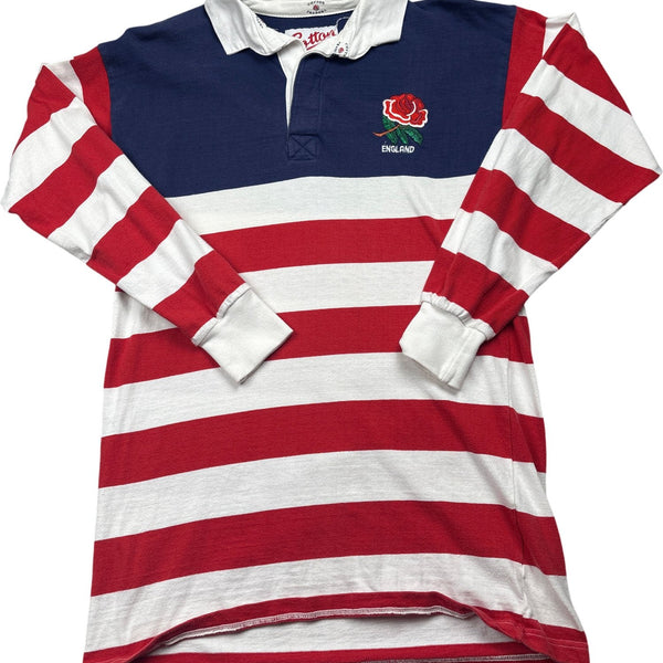 Vintage Red England Rugby Shirt 90s (L)
