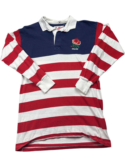 Vintage Red England Rugby Shirt 90s (L)