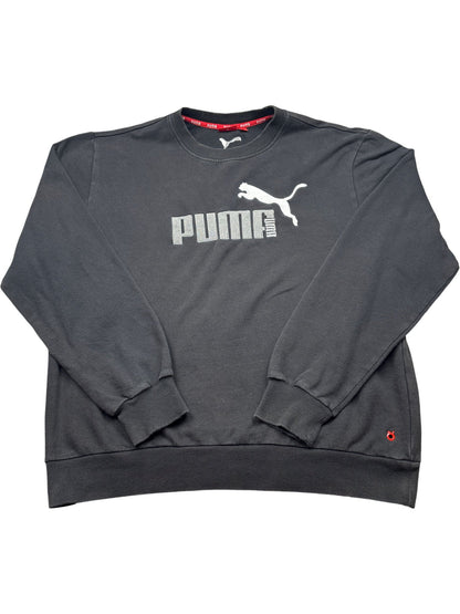 Vintage Black Puma Crewneck Sweater (L)