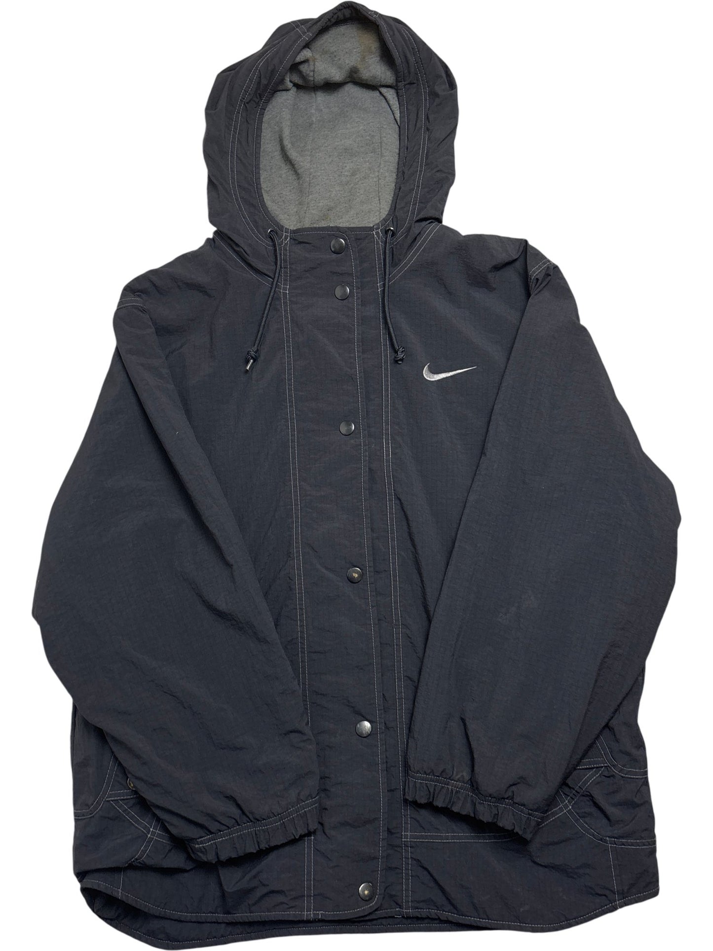 Vintage Black Nike Jacket L ()
