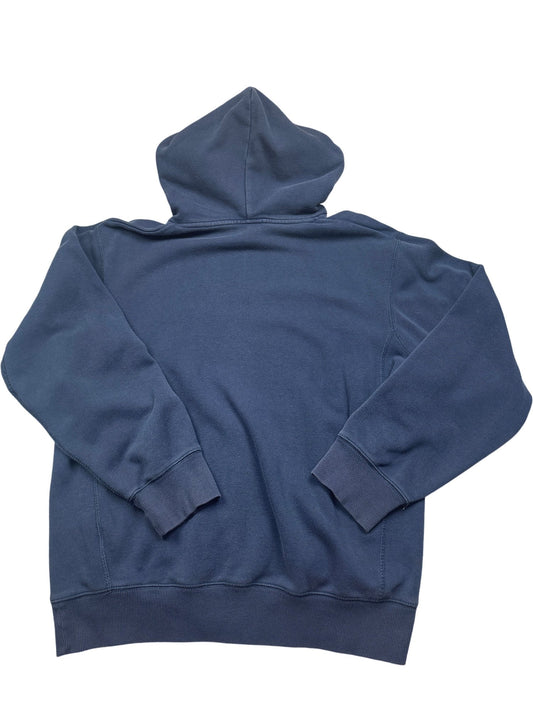 Vintage Navy Nike Hoodie Y2K (L)