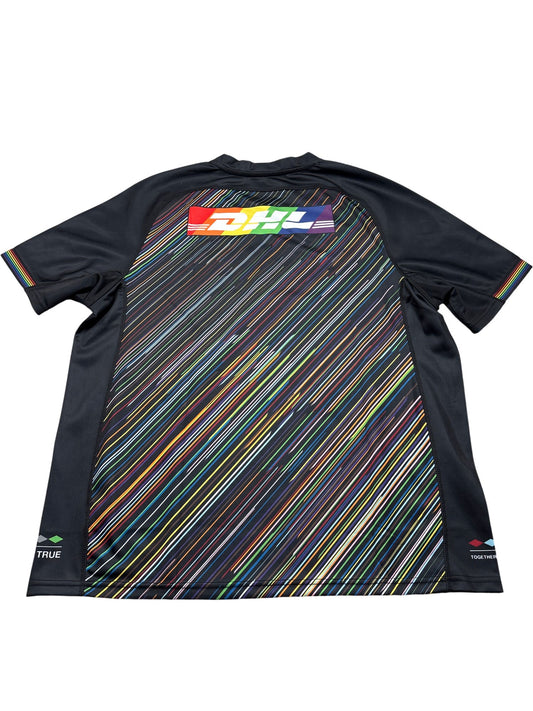 Vintage Black Harlequins Rugby T-Shirt Castore DHL 2020s (XXL)