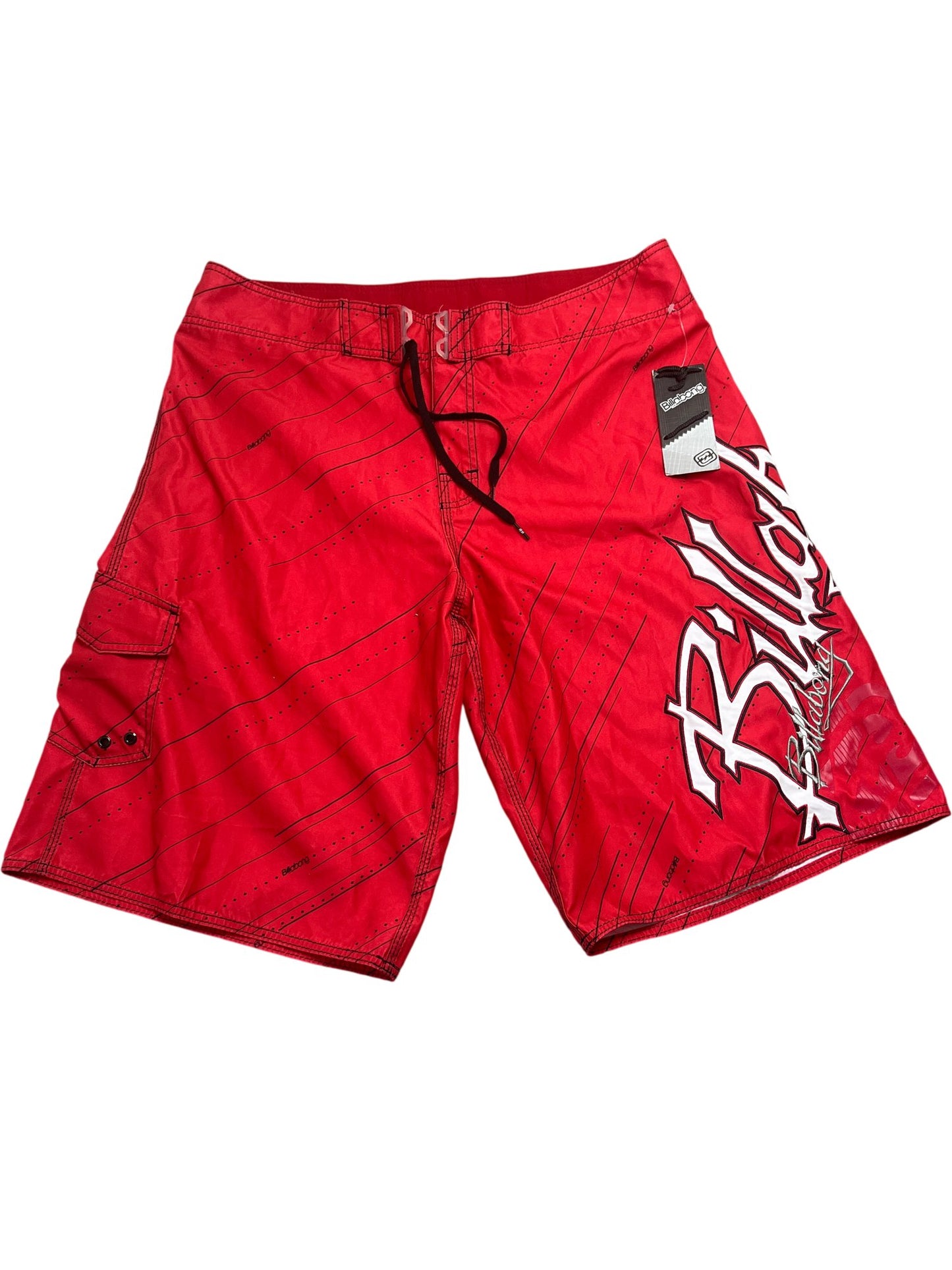 Vintage Red Billabong Boardshorts (XL)