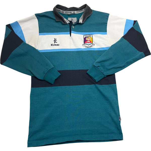 Vintage Teal Kukri Rugby Shirt (S)