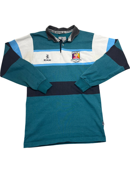 Vintage Teal Kukri Rugby Shirt (S)