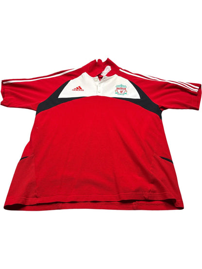 Vintage Red Adidas Liverpool Pullover (L)