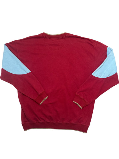 Vintage Red Adidas Crewneck Sweatshirt 90s (L)