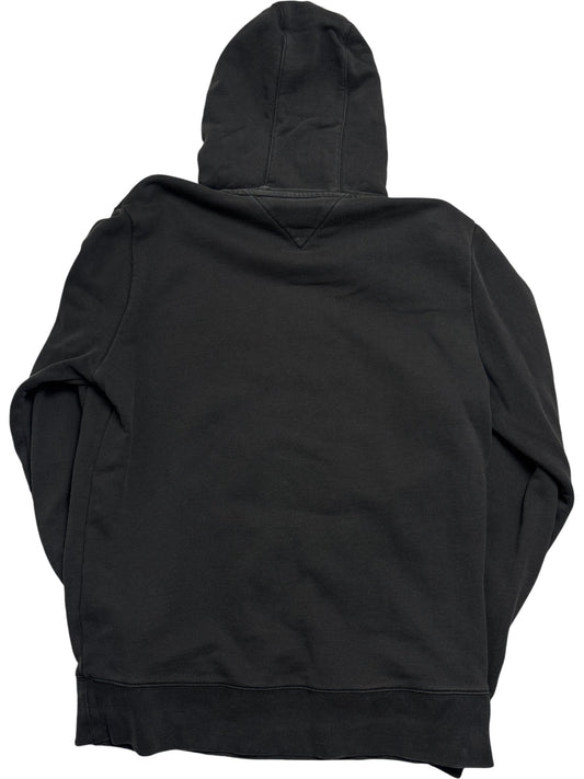 Vintage Black Tommy Hilfiger Hoodie (M)