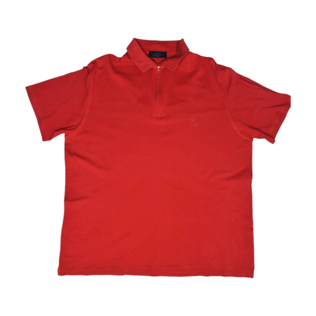 Vintage Red Valentioni Polo Shirt (XL)