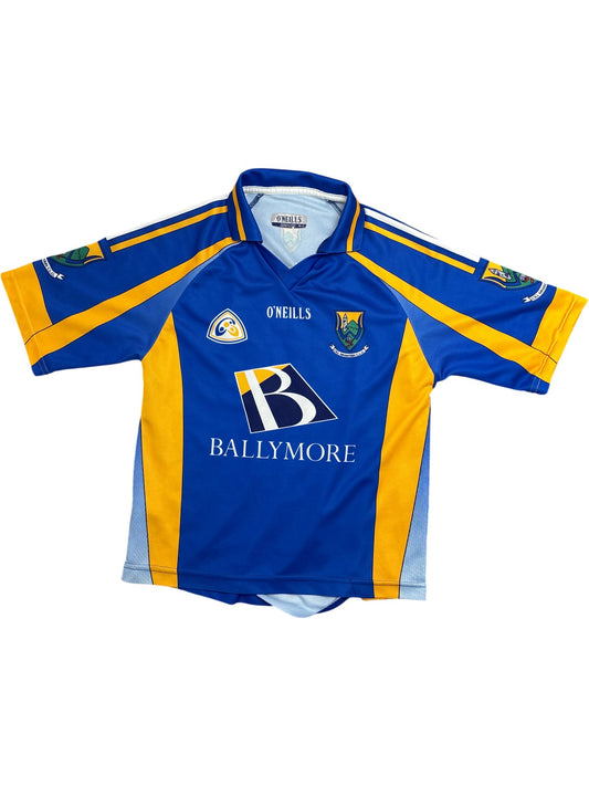 Vintage Blue O'Neills Gaelic Sports Jersey Kids 9-10 (XXS)