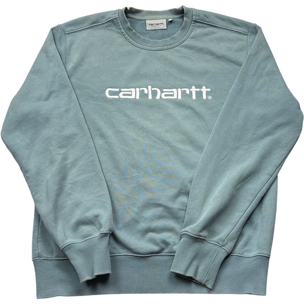 Vintage Light Blue Carhartt Sweatshirt  (XS)