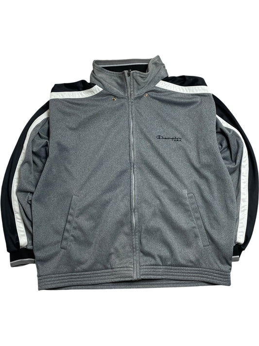 Vintage Grey Champion Track Jacket 90s (S)