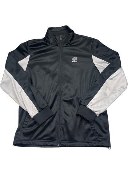 Vintage Black Lotto Track Jacket Y2K (M)