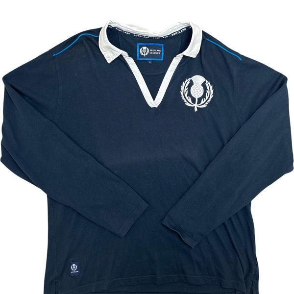 Vintage Navy Scotland Classics Rugby Shirt UK 22 (XXL)