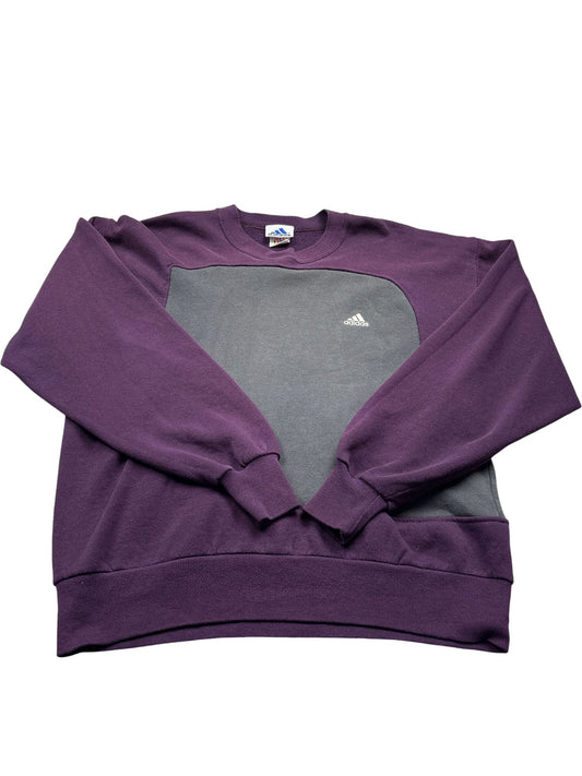 Vintage Purple Adidas Crewneck Sweatshirt (S)