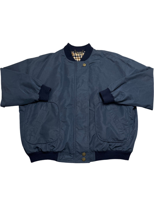 Vintage Navy Aquascutum Bomber Jacket (M)