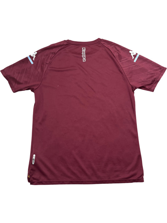 Vintage Burgundy Kappa Football Jersey AVFC (XL)