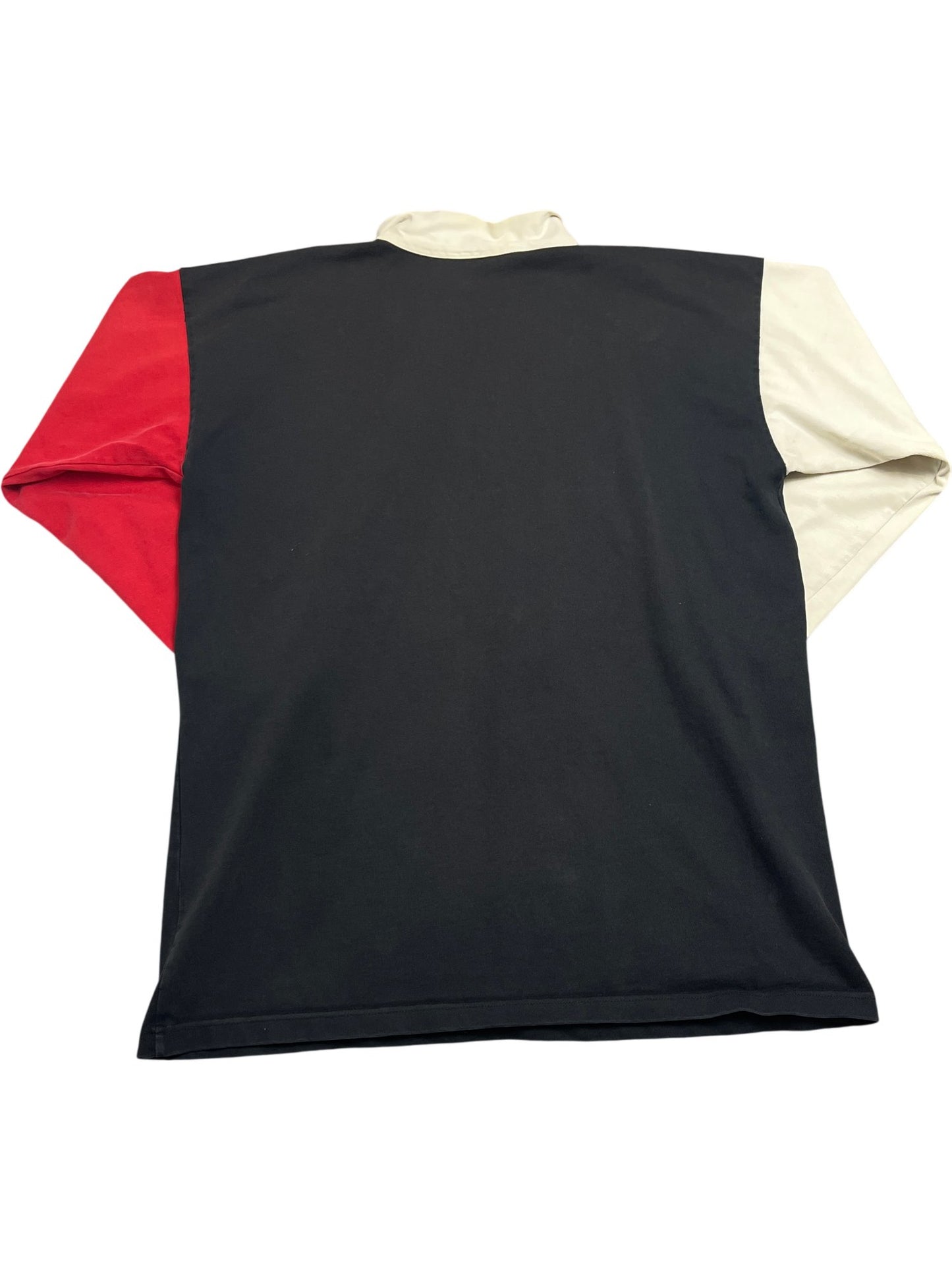 Vintage Black Puma Rugby Shirt BO Logo (XL)