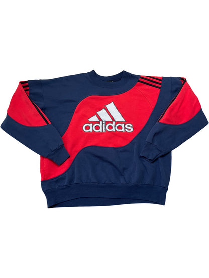 Vintage Blue Adidas Crewneck Sweatshirt 90s (XL)