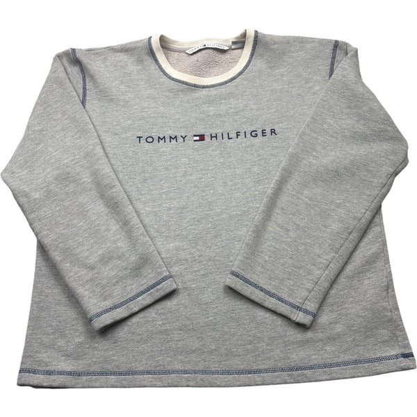 Vintage Grey Tommy Hilfiger Sweater (S)