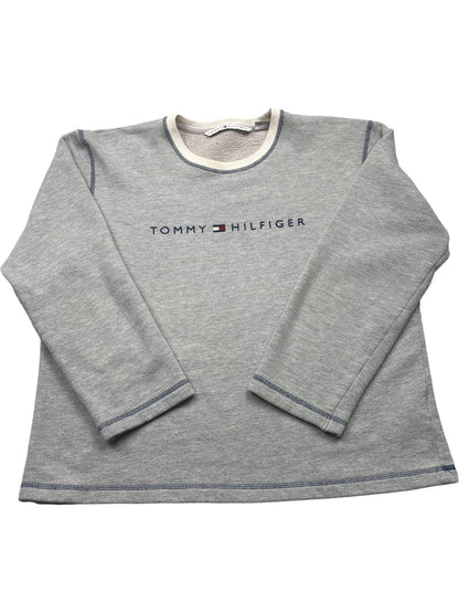 Vintage Grey Tommy Hilfiger Sweater (S)