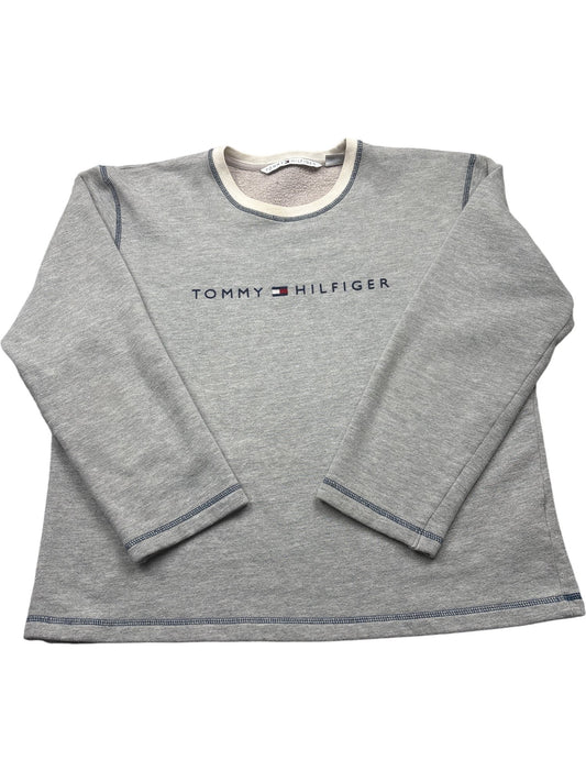 Vintage Grey Tommy Hilfiger Sweater (S)