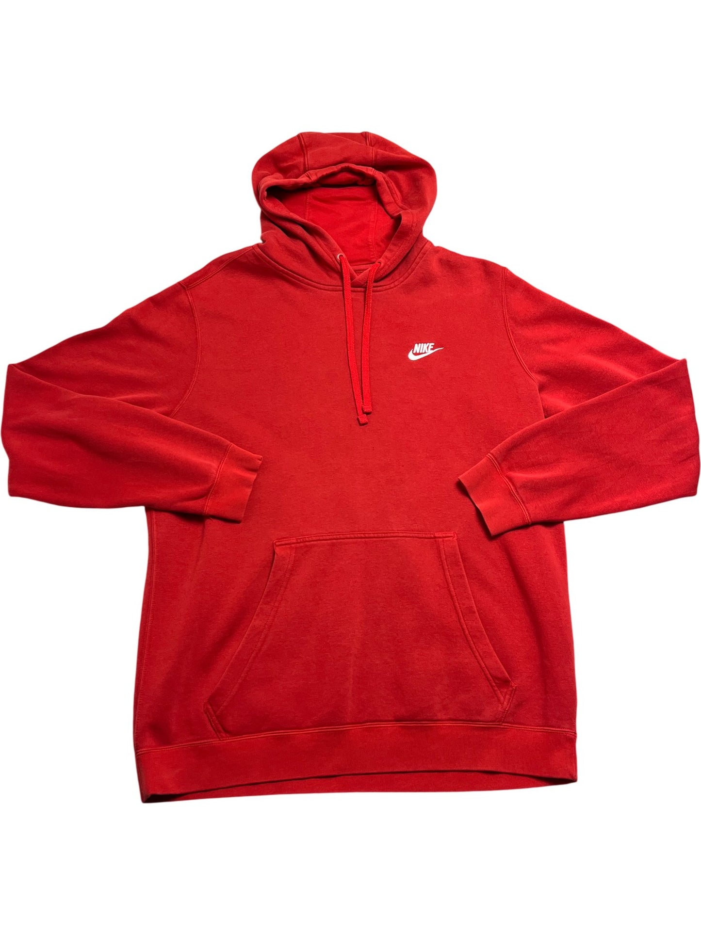Vintage Red Nike Hoodie (XL)