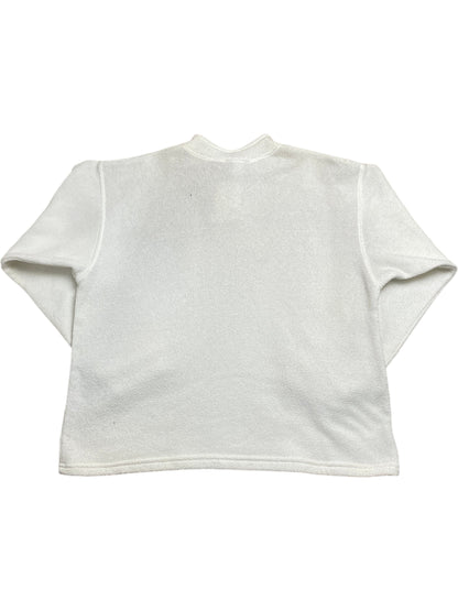 Vintage White Key West Sweatshirt 90s Exist Heavyweight (L)