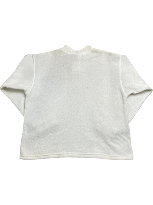 Vintage White Key West Sweatshirt 90s Exist Heavyweight (L)