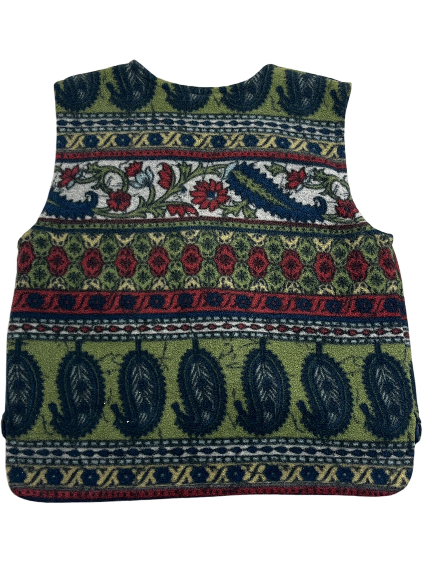 Vintage Green Whack Vintage Vest AZ Quilted M (M)