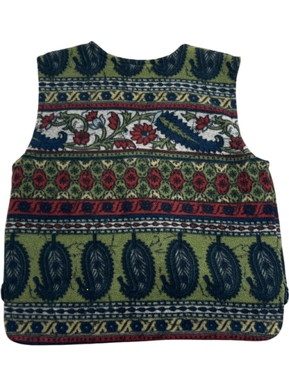 Vintage Green Whack Vintage Vest AZ Quilted M (M)