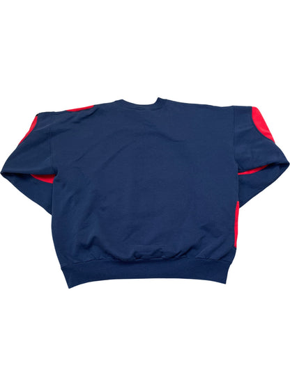 Vintage Blue Adidas Crewneck Sweatshirt 90s (XL)