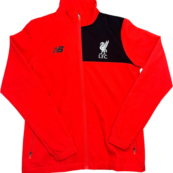Vintage Red New Balance Sport Jacket Liverpool LFC (M)