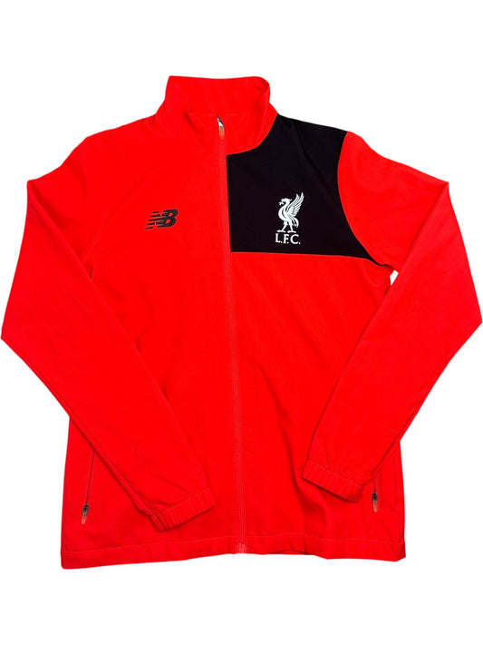 Vintage Red New Balance Sport Jacket Liverpool LFC (M)