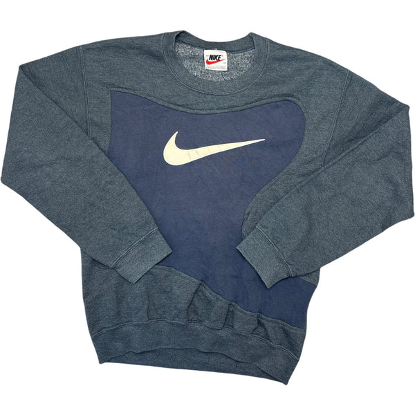 Vintage Blue Nike Crewneck Sweatshirt 90s (S)