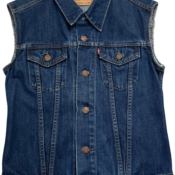 Vintage Blue Levi's Denim Vest (M)